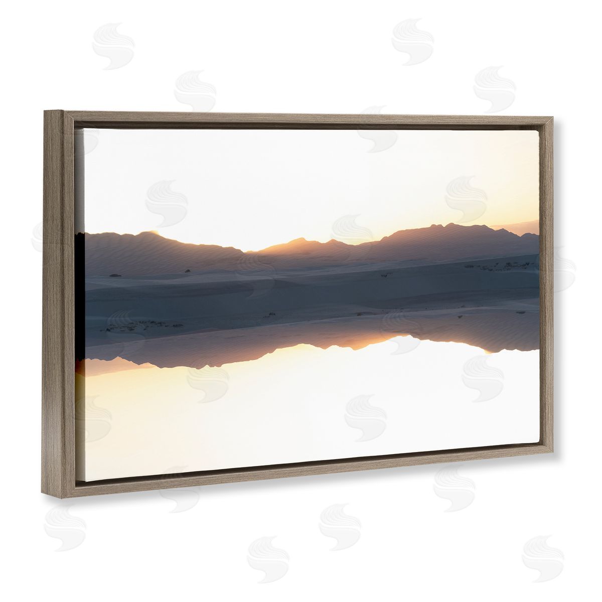 Robin Vandenabeele Reflecting Mountain Dunes Canvas Wall Art Print