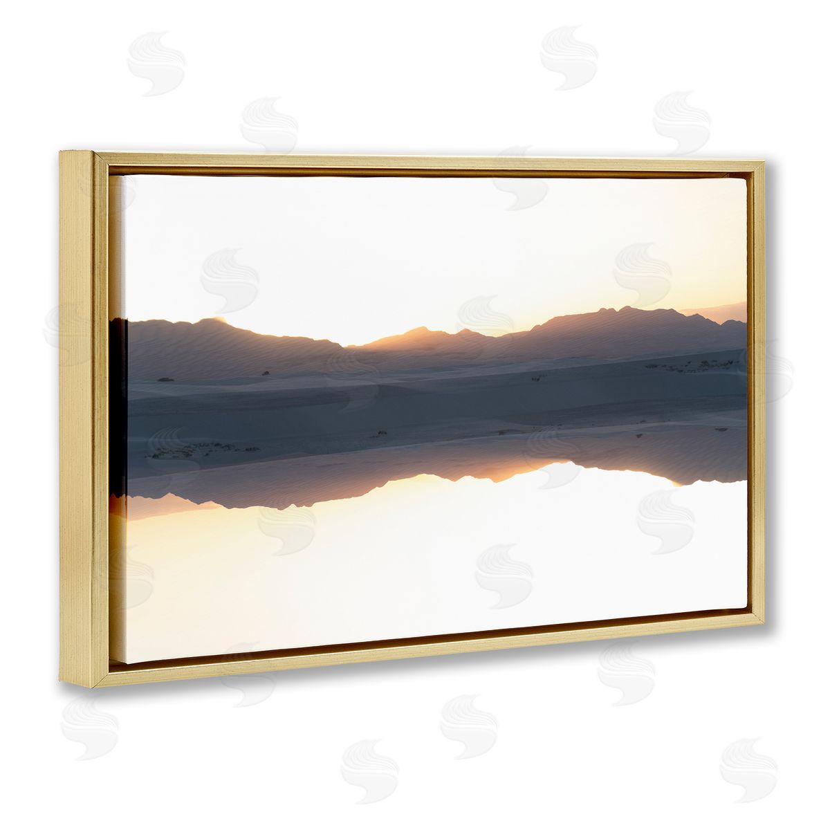 Robin Vandenabeele Reflecting Mountain Dunes Canvas Wall Art Print