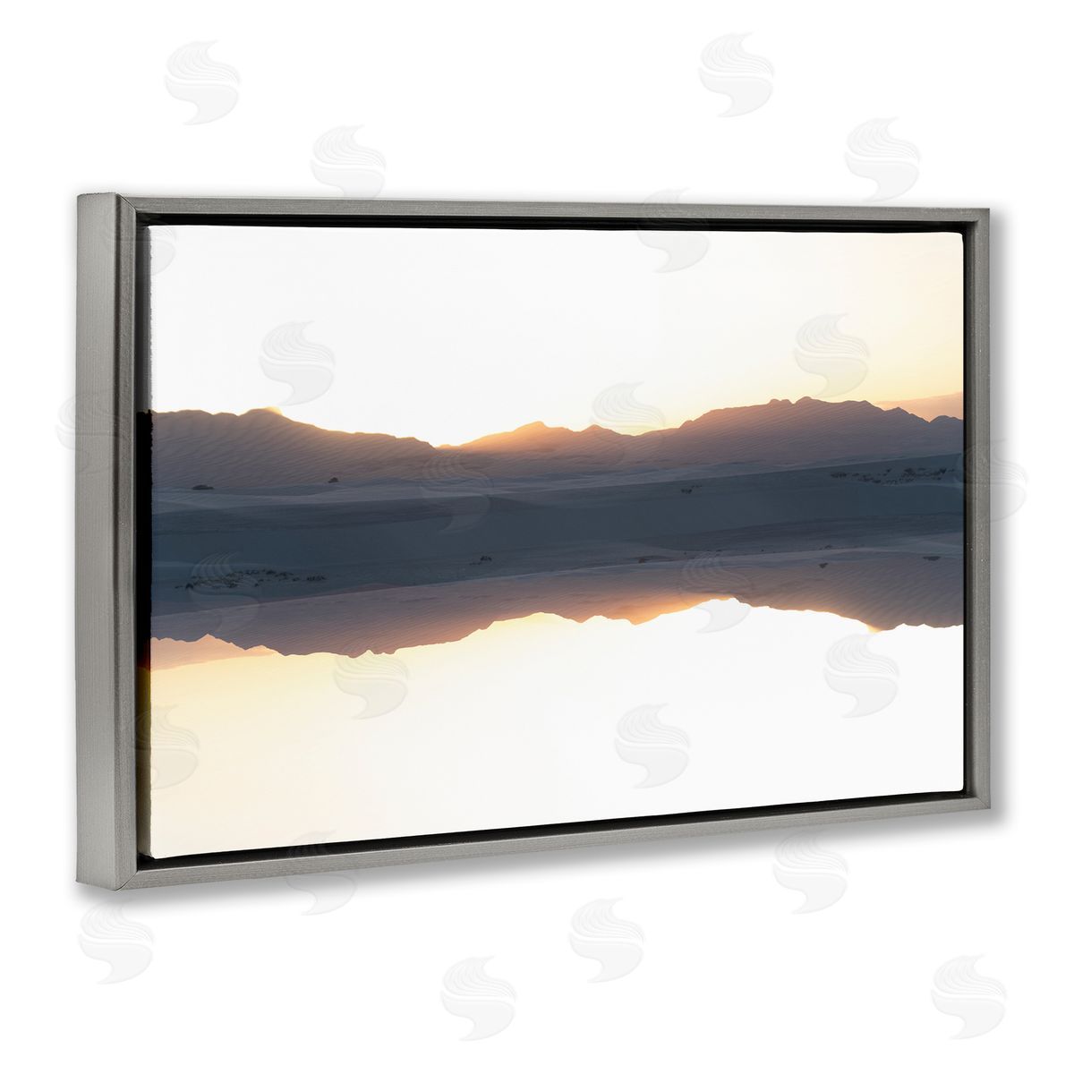 Robin Vandenabeele Reflecting Mountain Dunes Canvas Wall Art Print