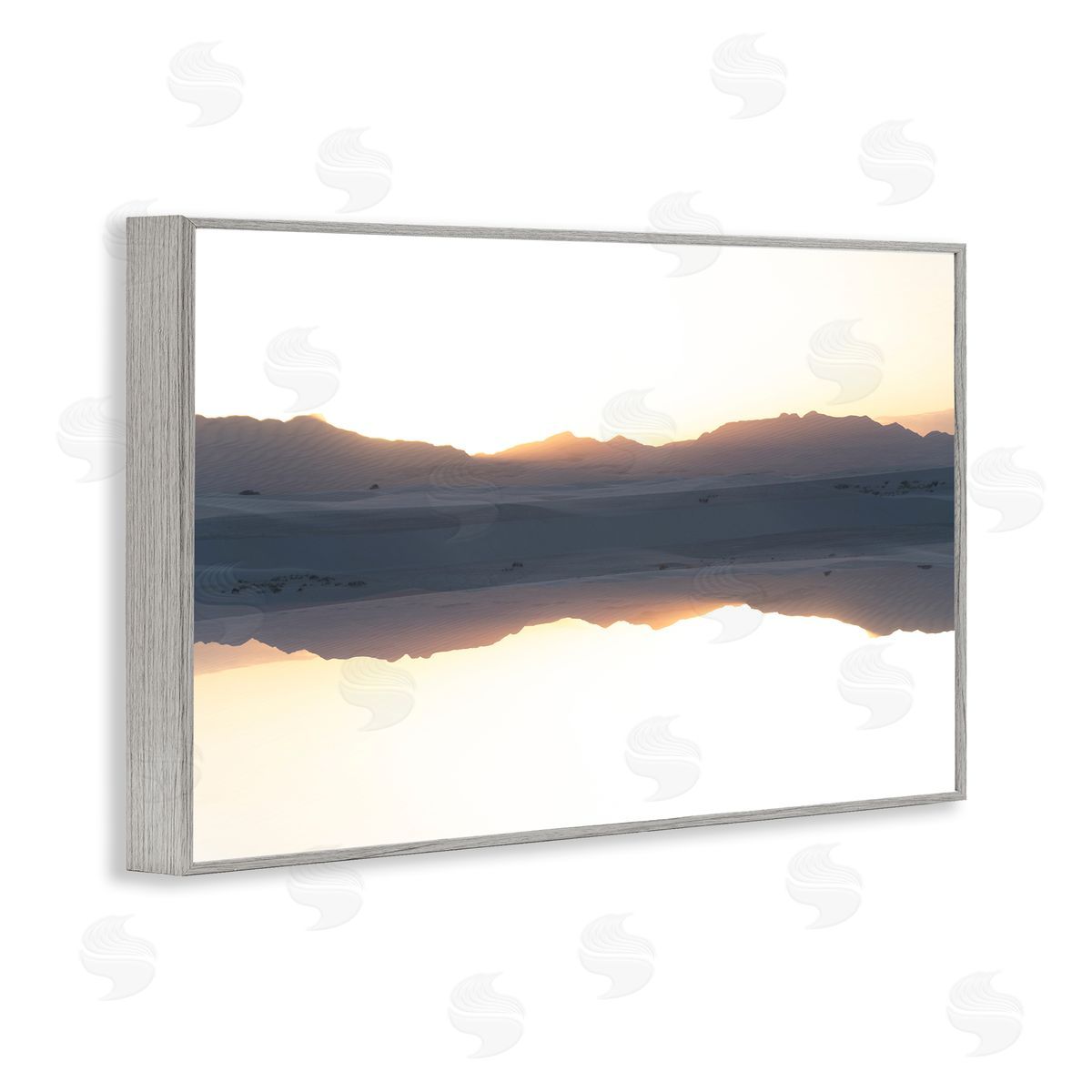 Robin Vandenabeele Reflecting Mountain Dunes Canvas Wall Art Print