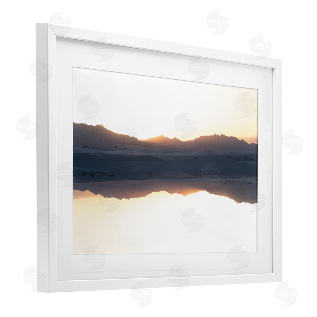 Robin Vandenabeele Reflecting Mountain Dunes Canvas Wall Art Print