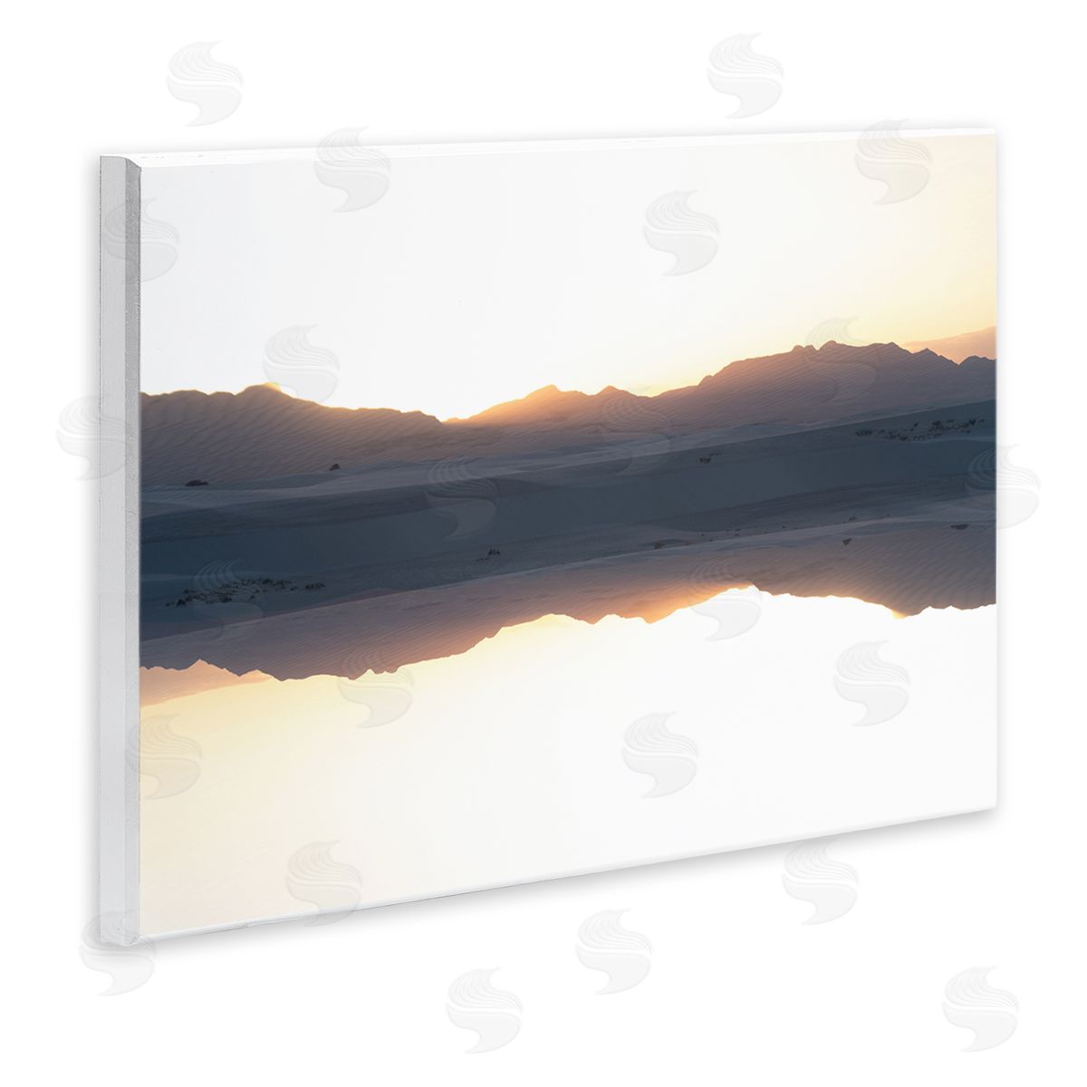 Robin Vandenabeele Reflecting Mountain Dunes Canvas Wall Art Print