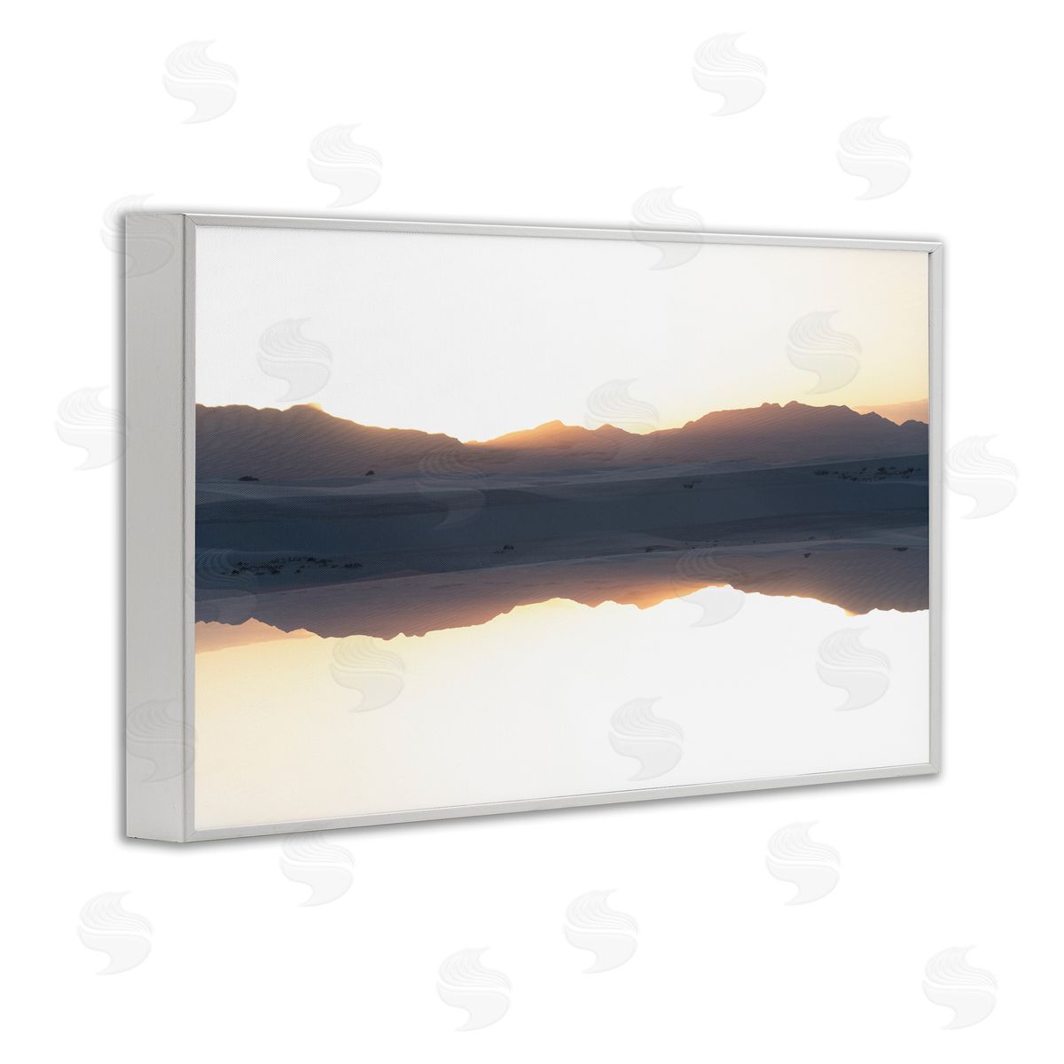 Robin Vandenabeele Reflecting Mountain Dunes Canvas Wall Art Print