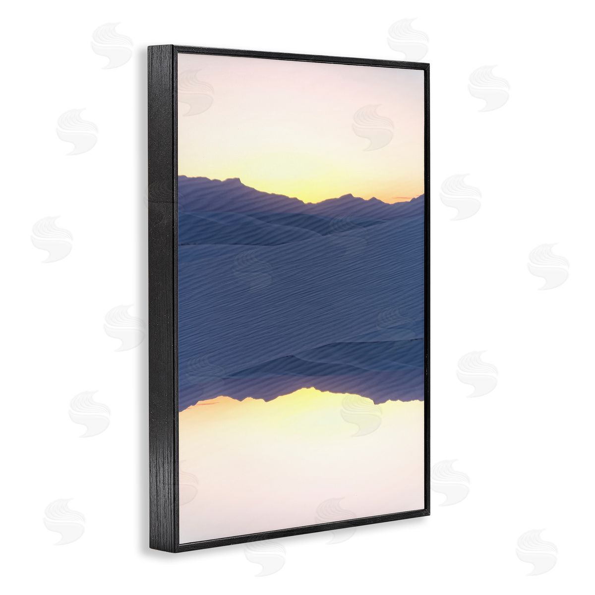 Robin Vandenabeele Desert Sunset Surreal Reflection Canvas Wall Art Print