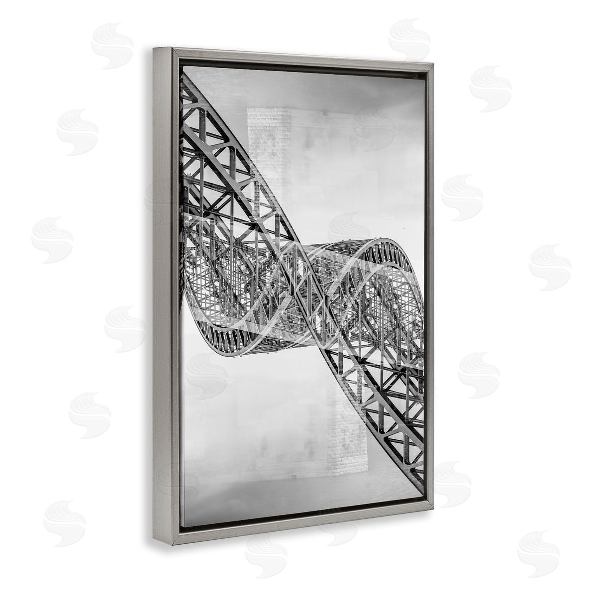 Robin Vandenabeele Surrealist Twisting Iron Canvas Wall Art Print