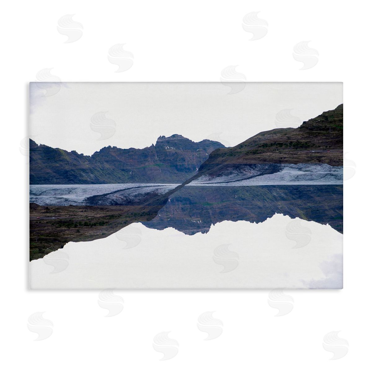 Robin Vandenabeele Ice Road Trip Mountains Canvas Wall Art Print