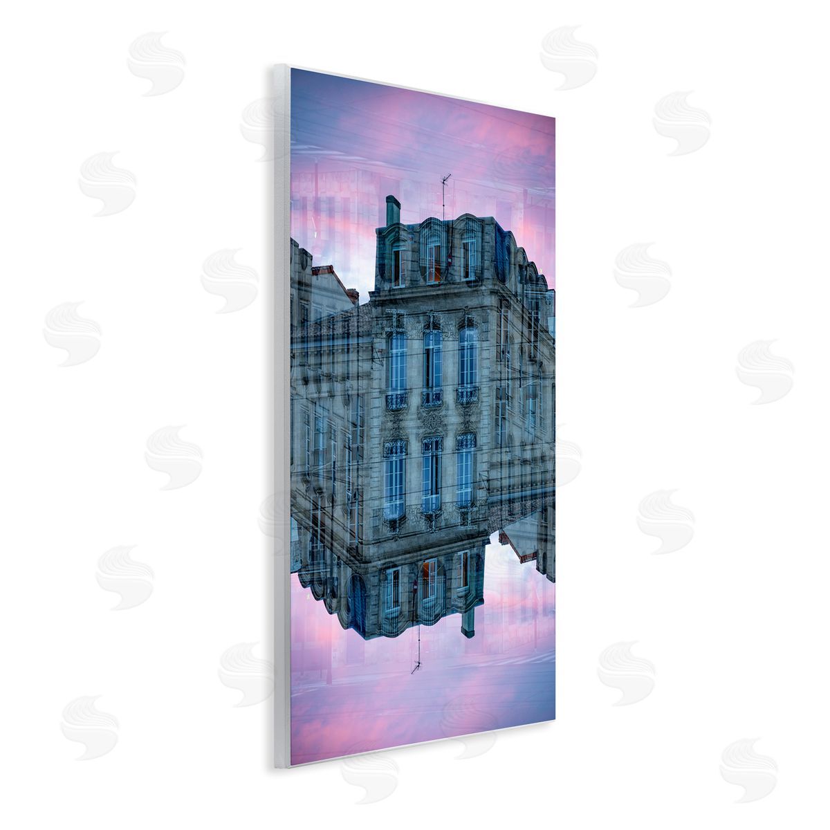 Robin Vandenabeele Surreal Symmetry Building Facade Canvas Wall Art Print