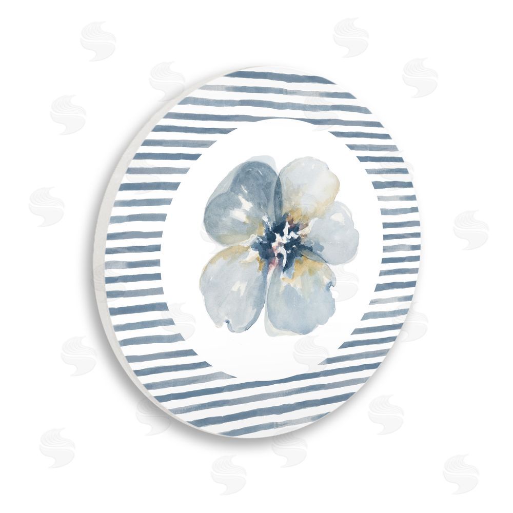 Patricia Pinto Abstract Apple Blossom Stripes Wooden Wall Plaque Art Print