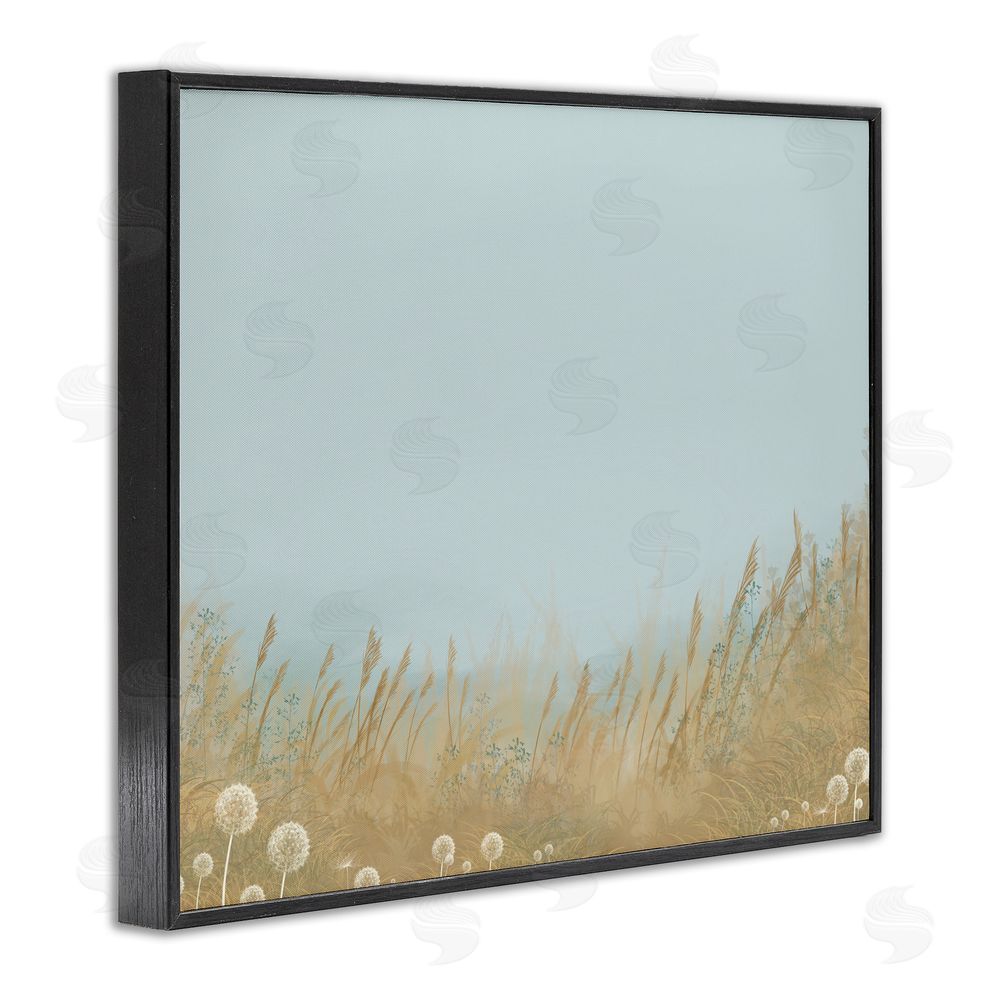 Renel Peters Misty Meadows Blowing in Wind Black Framed Giclee Print Wall Art