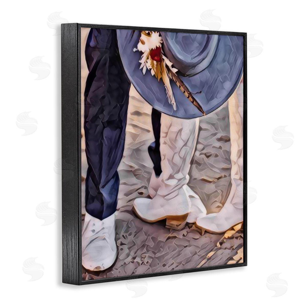 Jesse Keith Elope In The Desert Black Framed Giclee Print Wall Art