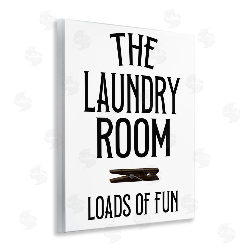 Kim Allen Loads Of Fun Clothespin Wooden Wall Plaque Art Print