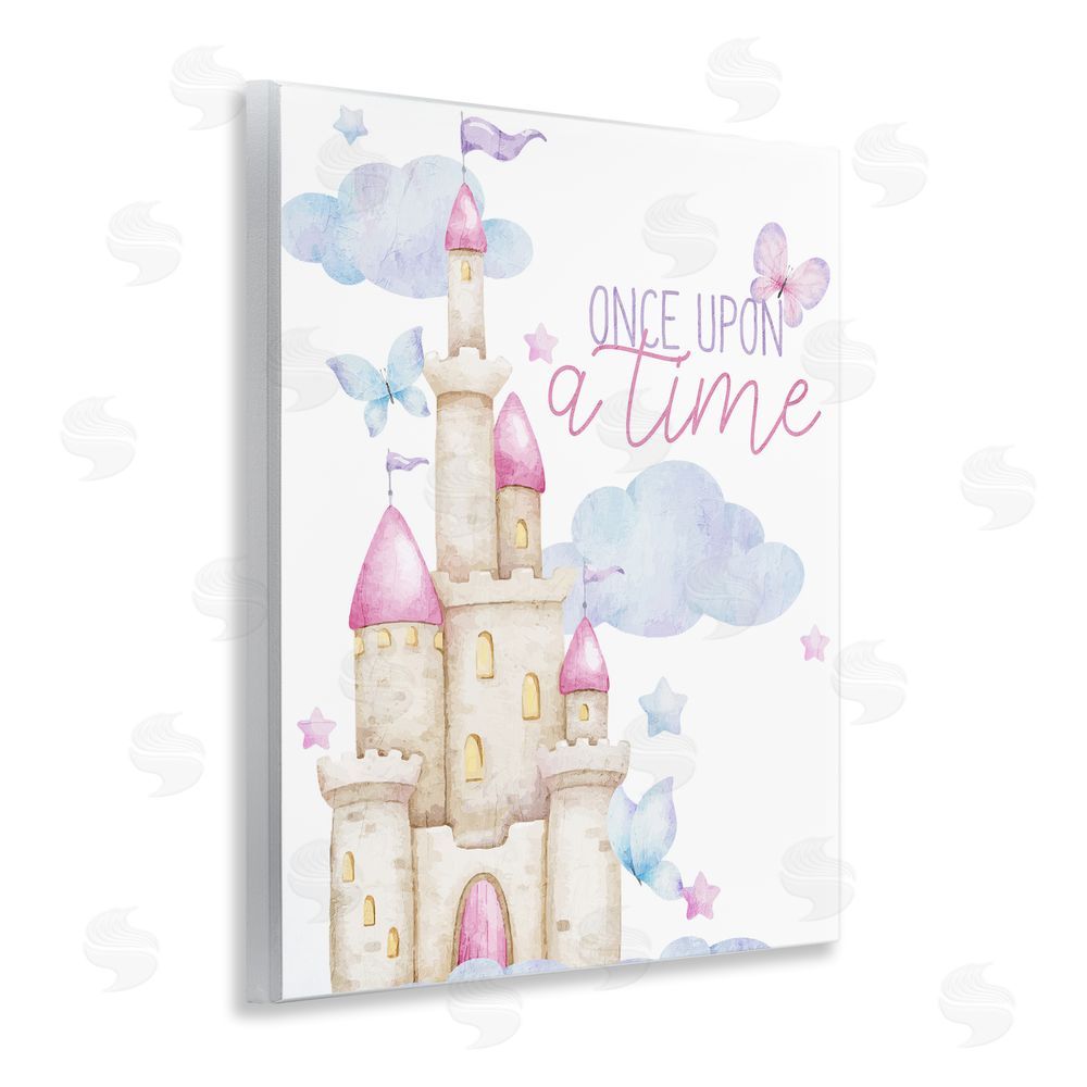 Kim Allen Once Upon A Time Castle Wooden Wall Plaque Art Print