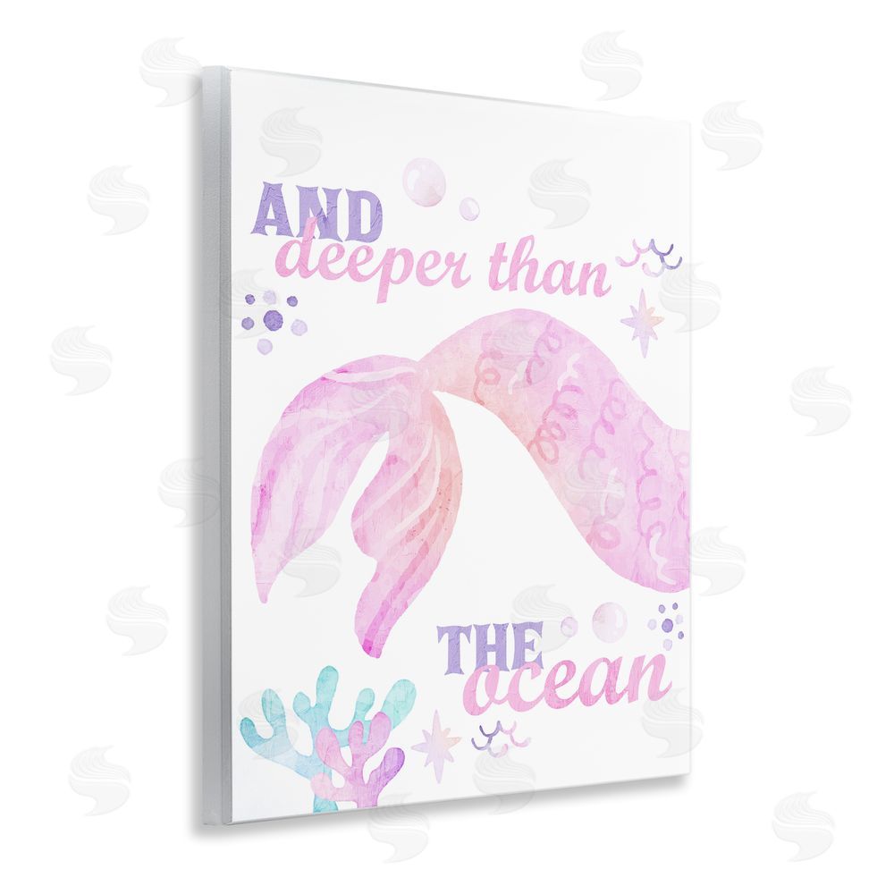 Kim Allen Deeper Than The Ocean Wooden Wall Plaque Art Print