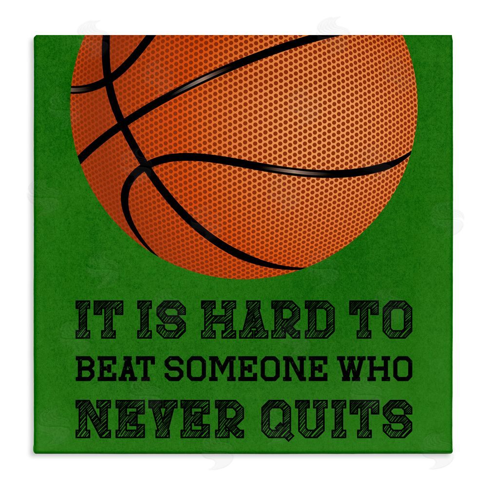 Marcus Prime Someone Who Never Quits Stretched Canvas Wall Art Print