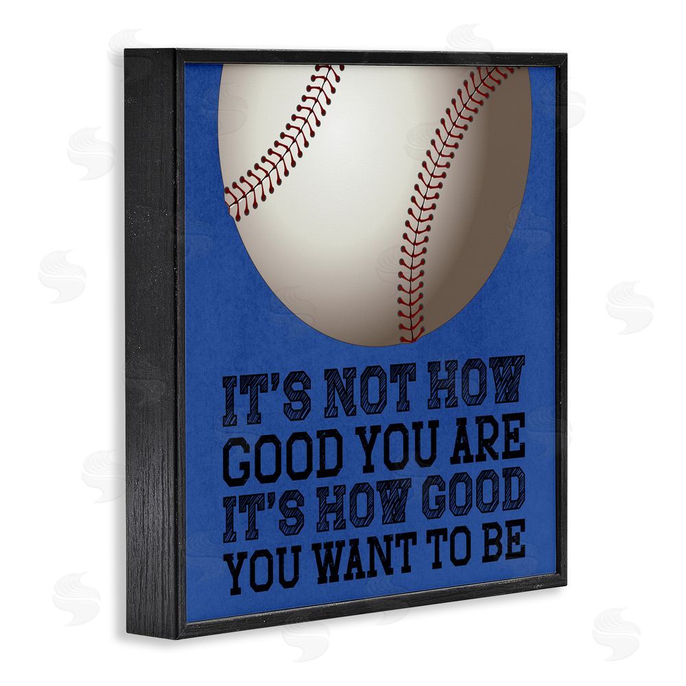 Marcus Prime How Good You Want To Be Black Framed Giclee Print Wall Art