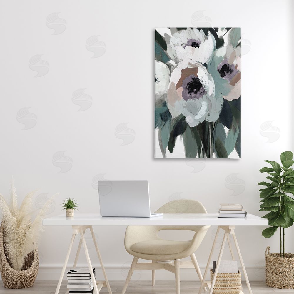 Annabelle Hall The Absence of Sorrow Stretched Canvas Wall Art Print in Room