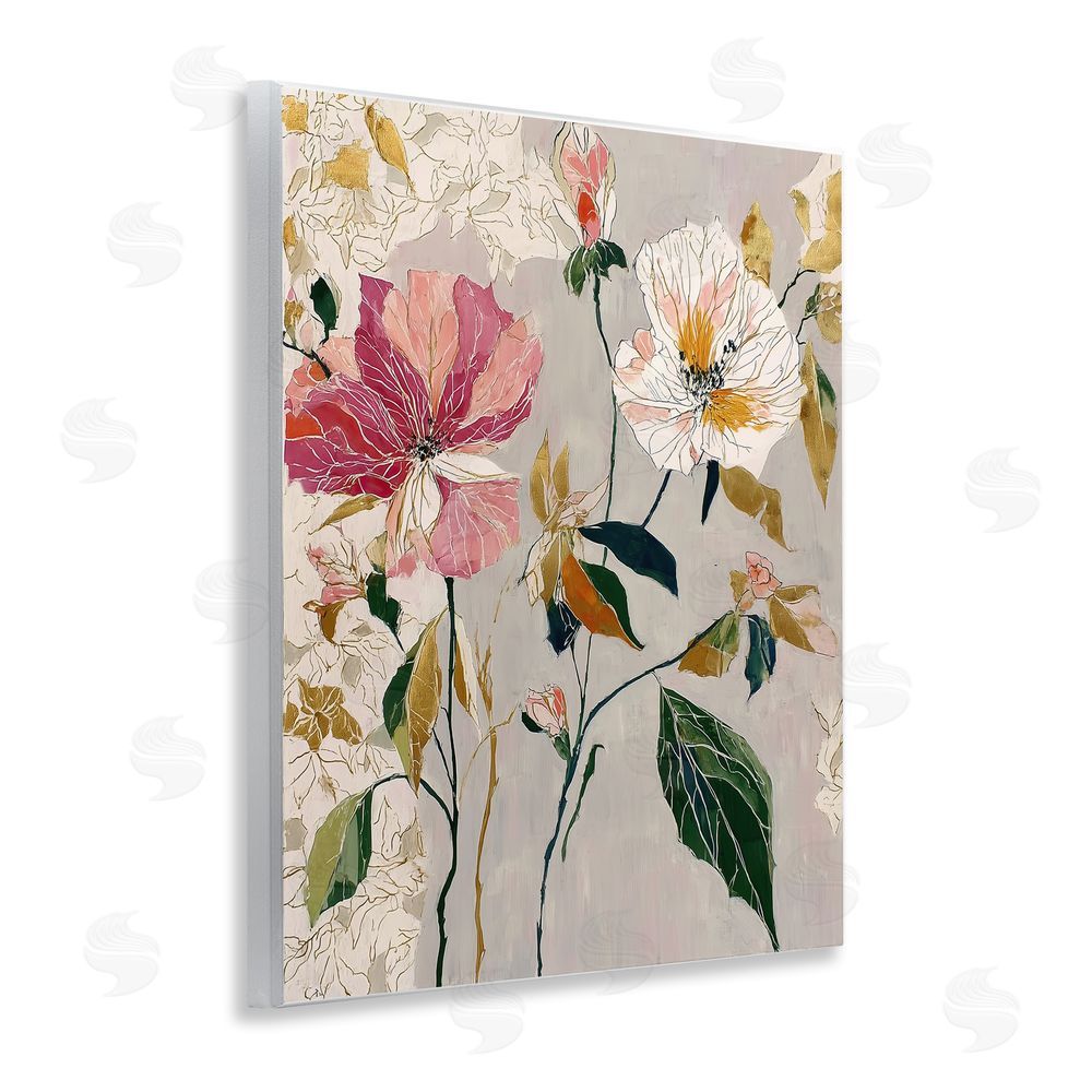 Annabelle Hall Playful Assumption Abstraction Wooden Wall Plaque Art Print