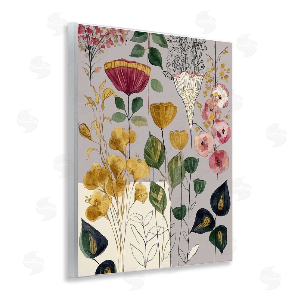 Annabelle Hall Playful Assumptions Foliage Wooden Wall Plaque Art Print