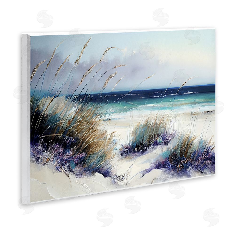 Sasha Euphoria Beach Dunes Wooden Wall Plaque Art Print