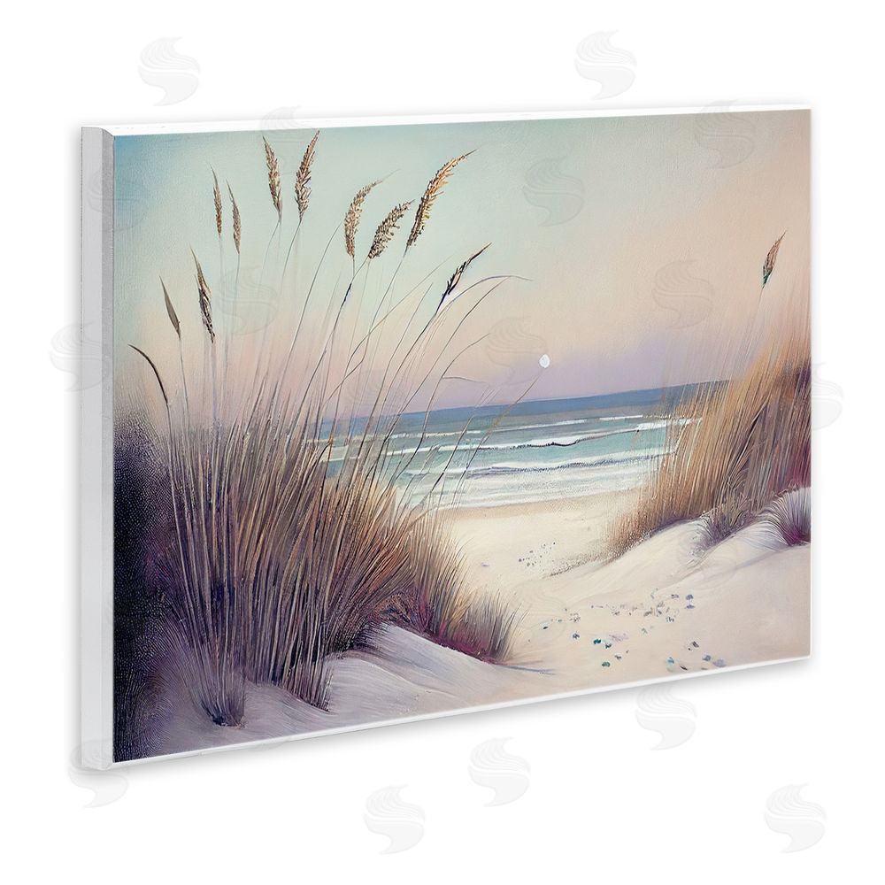 Sasha Euphoria Beach Dunes View Wooden Wall Plaque Art Print