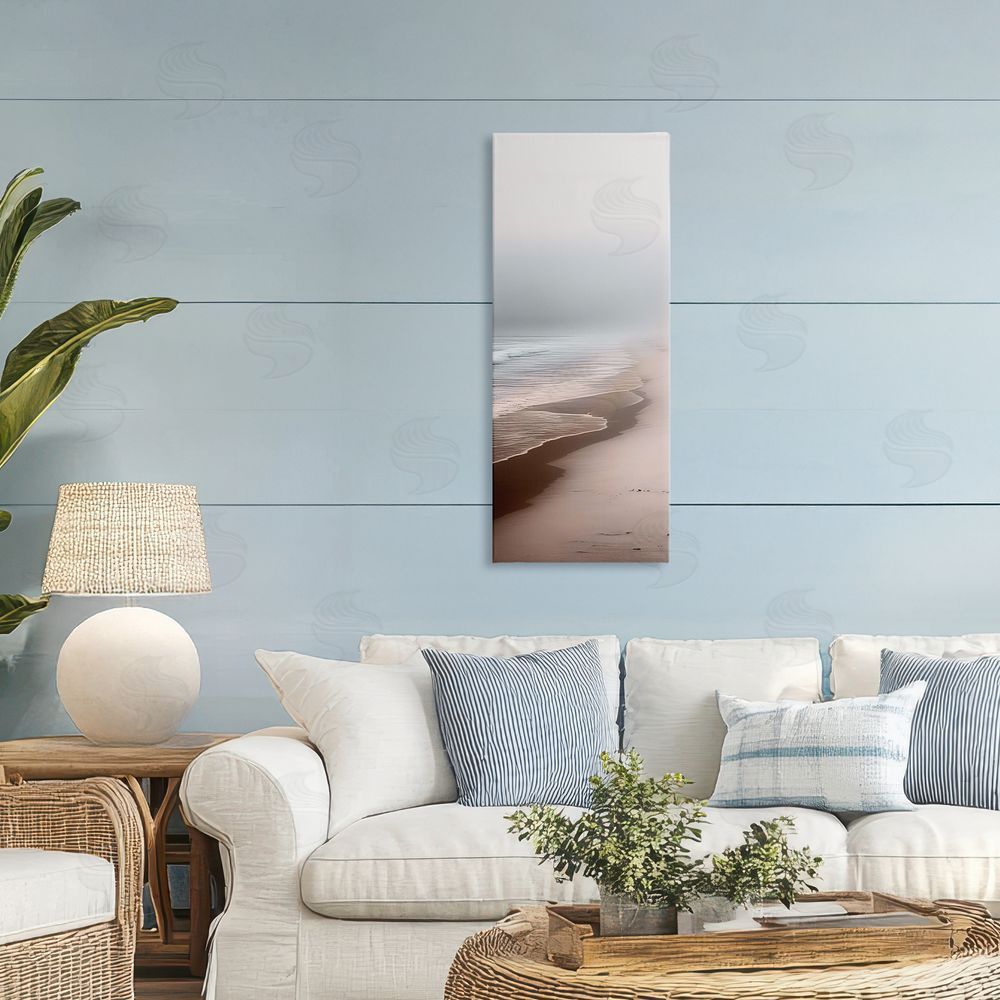 Sasha Take Me Down To Sea Again Stretched Canvas Wall Art Print in Room