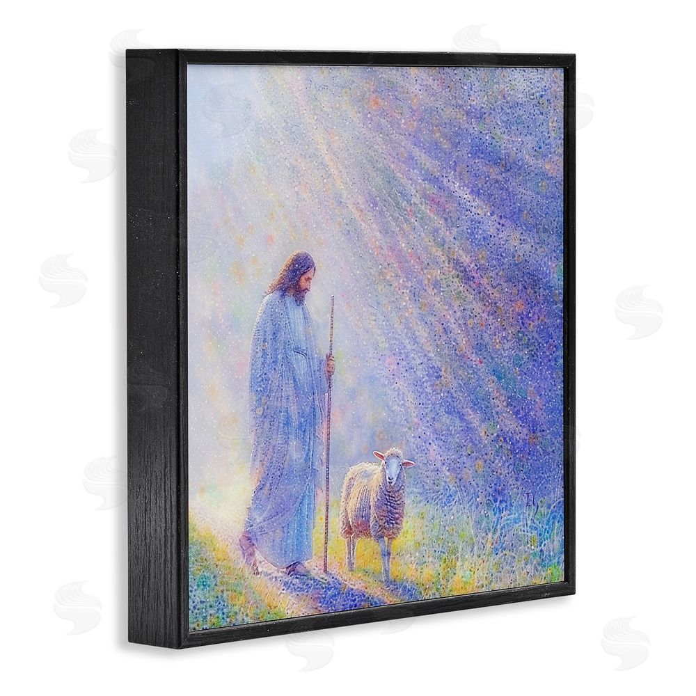 Ivan Guaderrama Guiding Light Shepherd Black Framed Giclee Print Wall Art