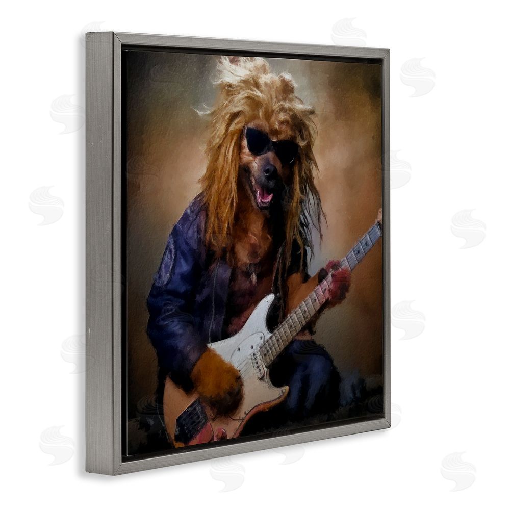 Sean Parnell Musician Canine Clark Gray Floating Frame Canvas Wall Art Print