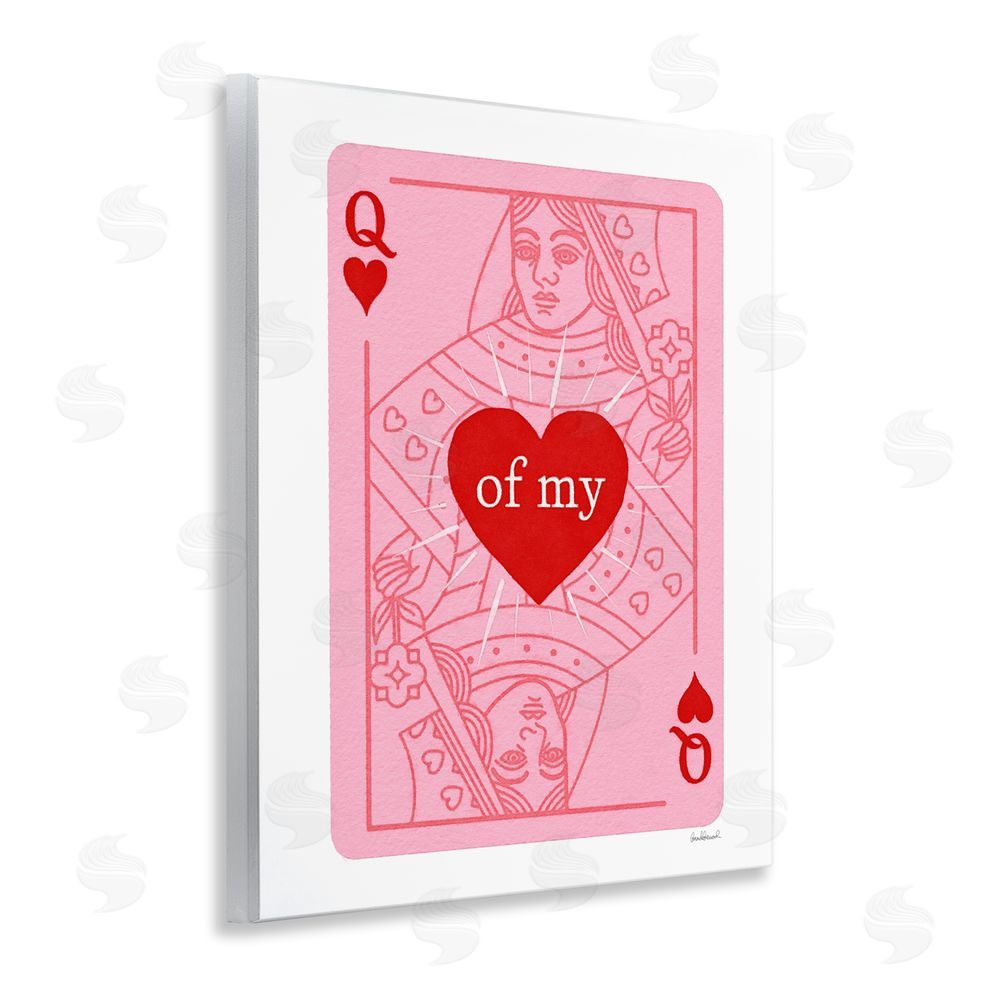 Amanda Greenwood Queen Of My Heart Wooden Wall Plaque Art Print