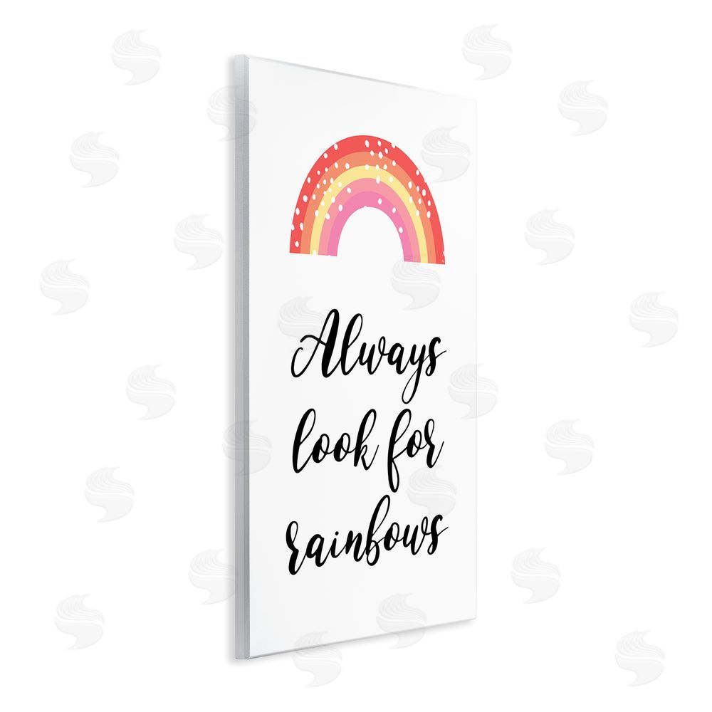 Martina Pavlova Always Look For Rainbows Wall Plaque Art Print