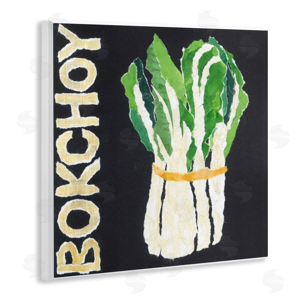 Nancy Overton Bok Choy Leafy Vegetable Wall Plaque Art Print
