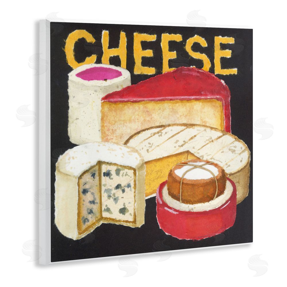 Nancy Overton Assorted Cheese Wheels Wall Plaque Art Print