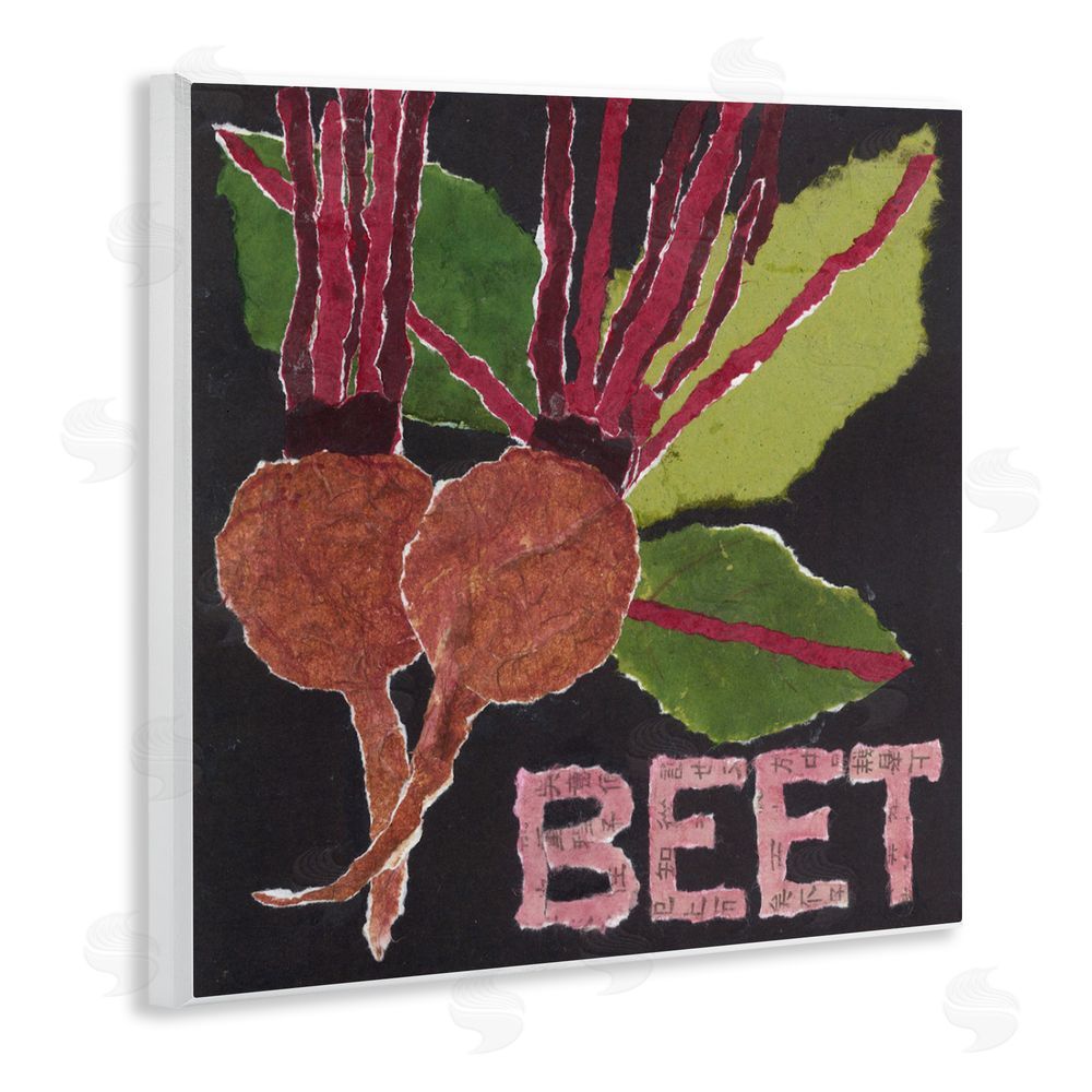 Nancy Overton Beets Root Vegetable Wall Plaque Art Print