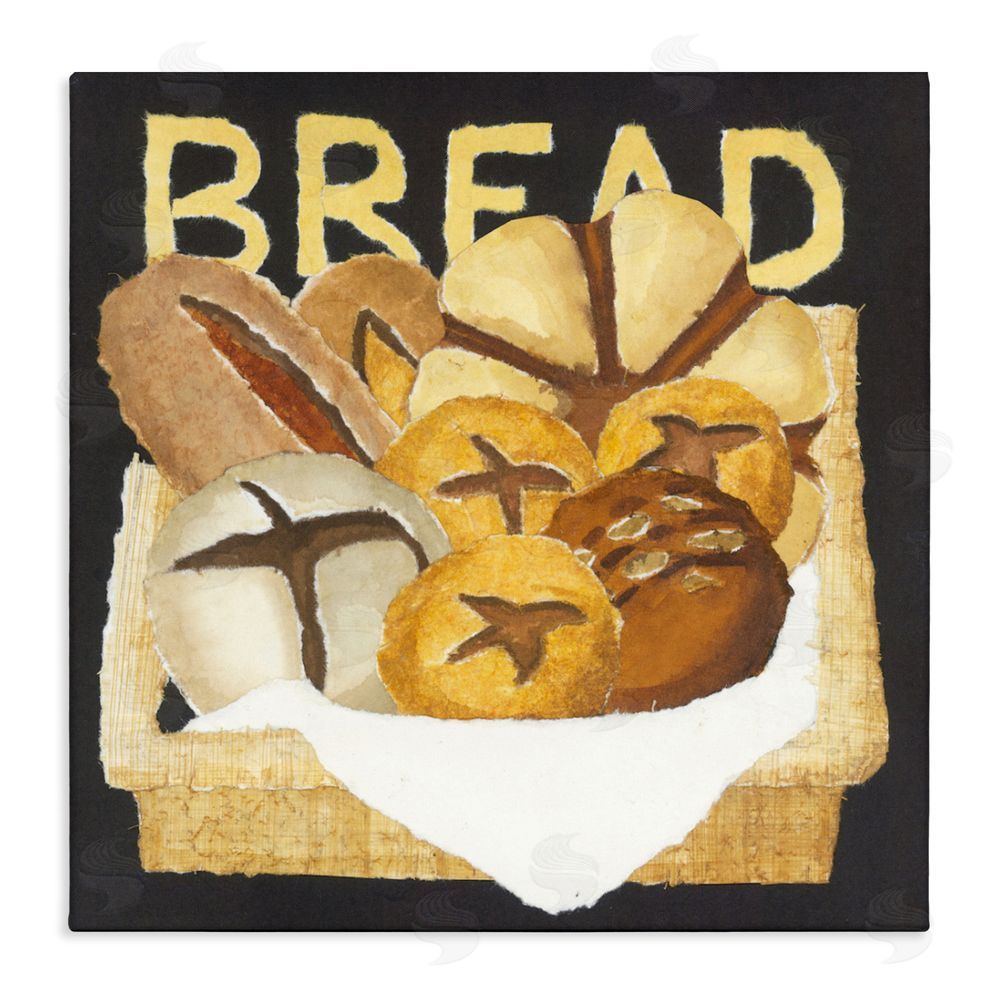 Nancy Overton Bread Assorted Box Stretched Canvas Wall Art