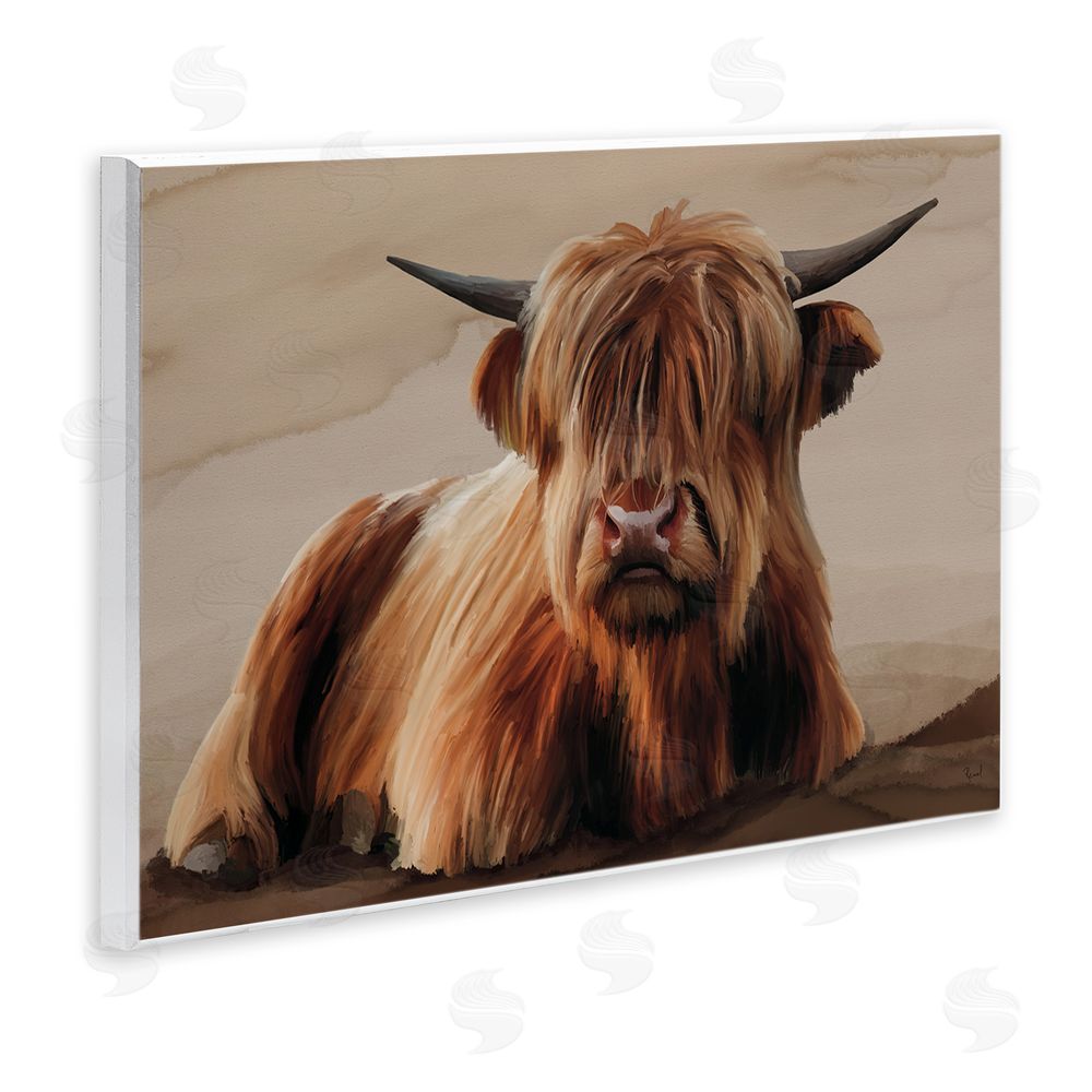 Renel Peters Got My Hair Done Cattle Wall Plaque Art Print
