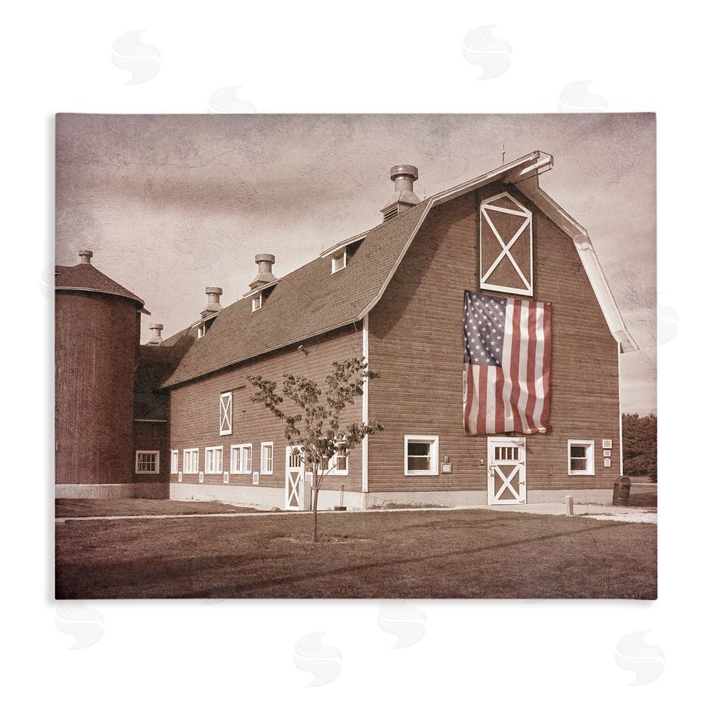 Marcus Prime Rural America Barn Stretched Canvas Wall Art Print