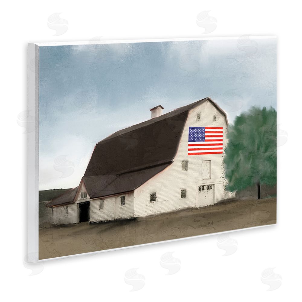 Kim Allen American Barn Dreams Wall Plaque Art Print