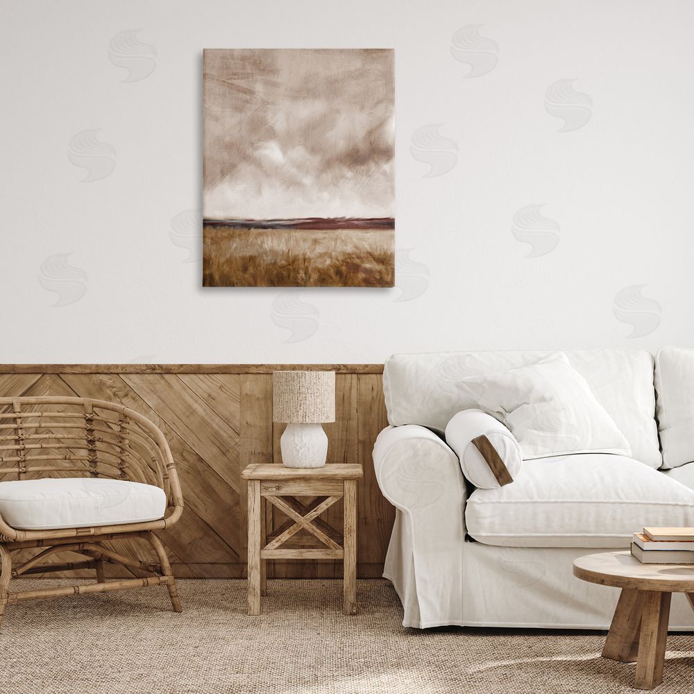 Kim Allen Overcast Autumn Sky Canvas Art on Wall