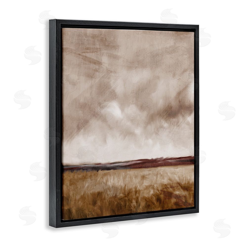 Kim Allen Overcast Autumn Sky Black Floating Frame Canvas Wall Art Print