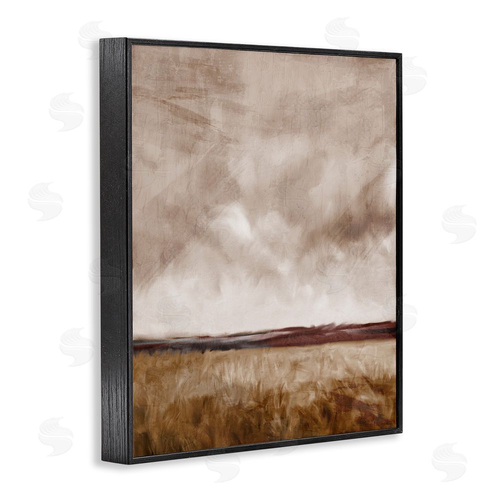 Kim Allen Overcast Autumn Sky Black Framed Giclee Wall Art Print