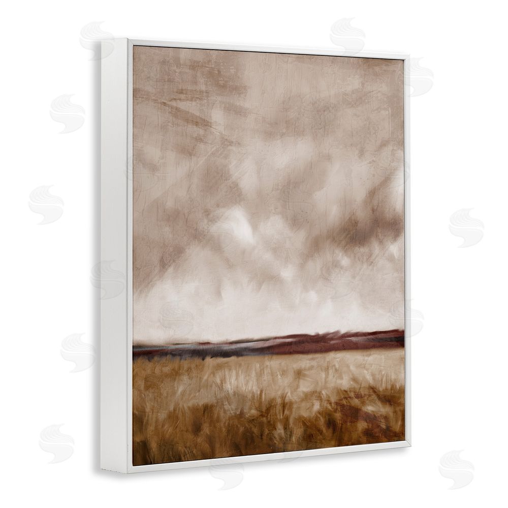 Kim Allen Overcast Autumn Sky White Framed Giclee Wall Art Print