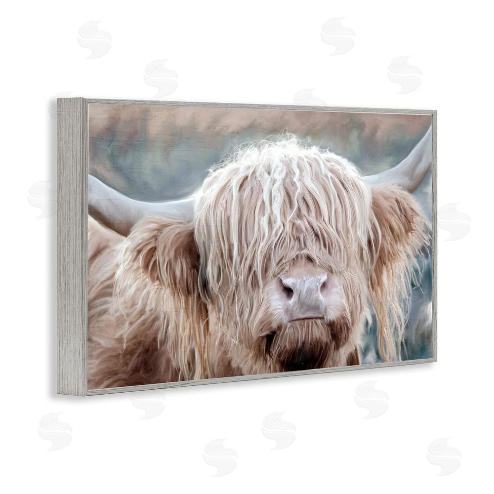 Kim Allen In the Highlands Photograph Gray Framed Giclee Wall Art Print