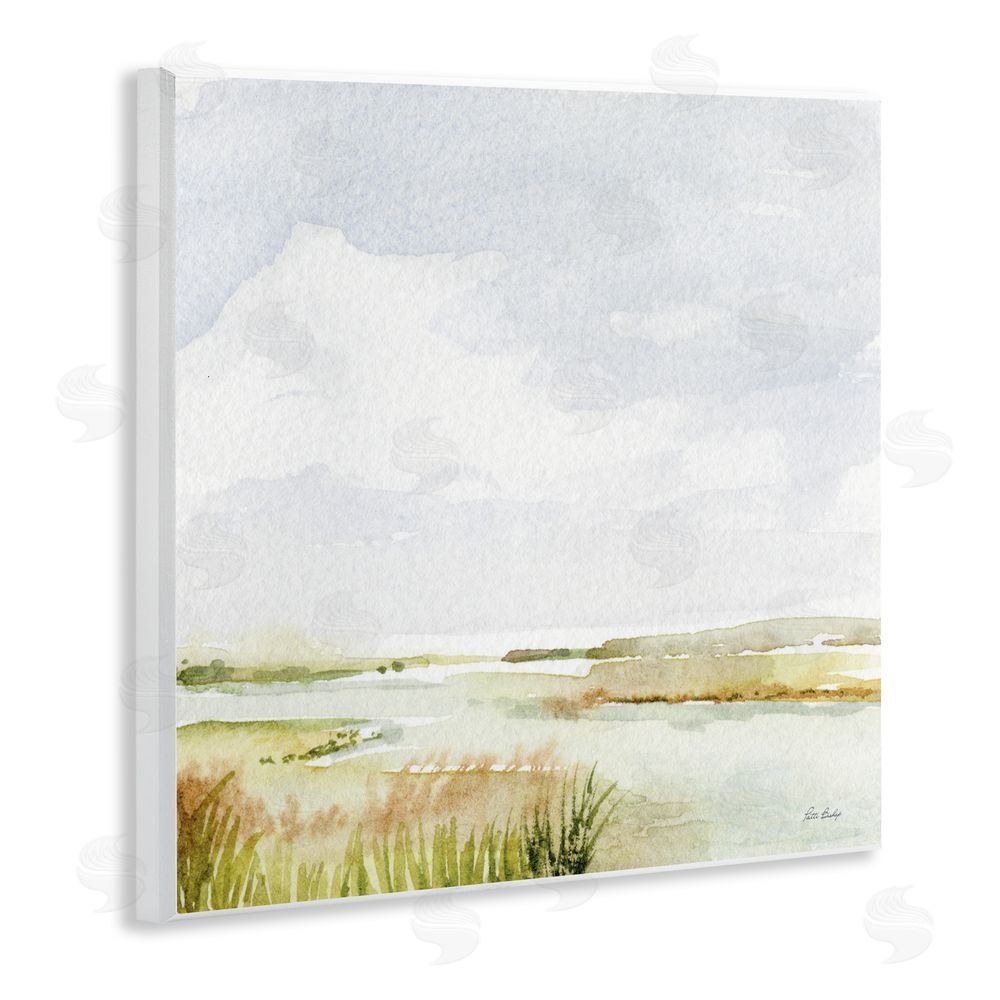 Patti Bishop Delicate Marsh Painting Wall Plaque Art Print
