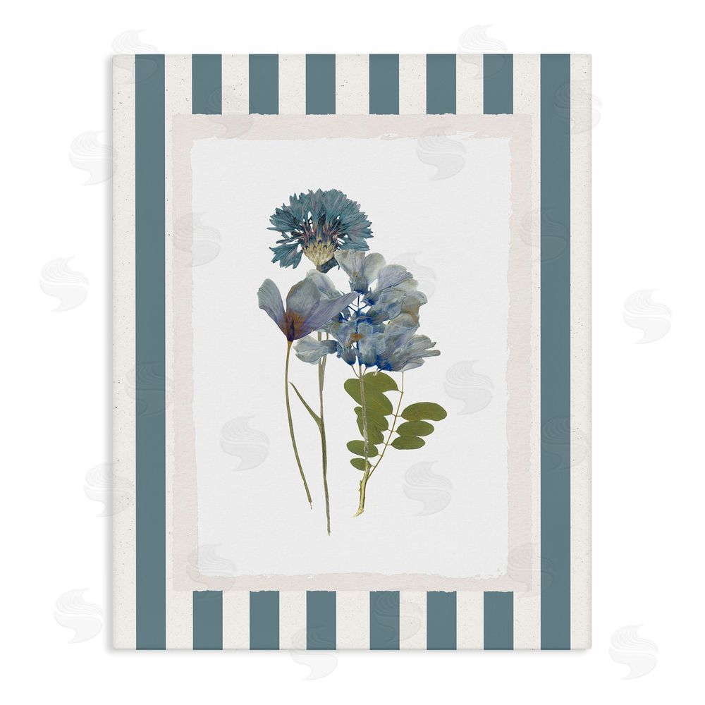 Val Rhodes Summer Memory Flowers Stretched Canvas Wall Art Print