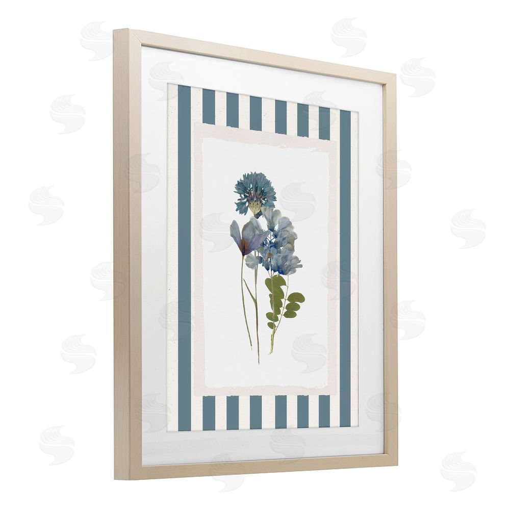 Val Rhodes Summer Memory Flowers Birch Framed Print Under Glass Wall Art