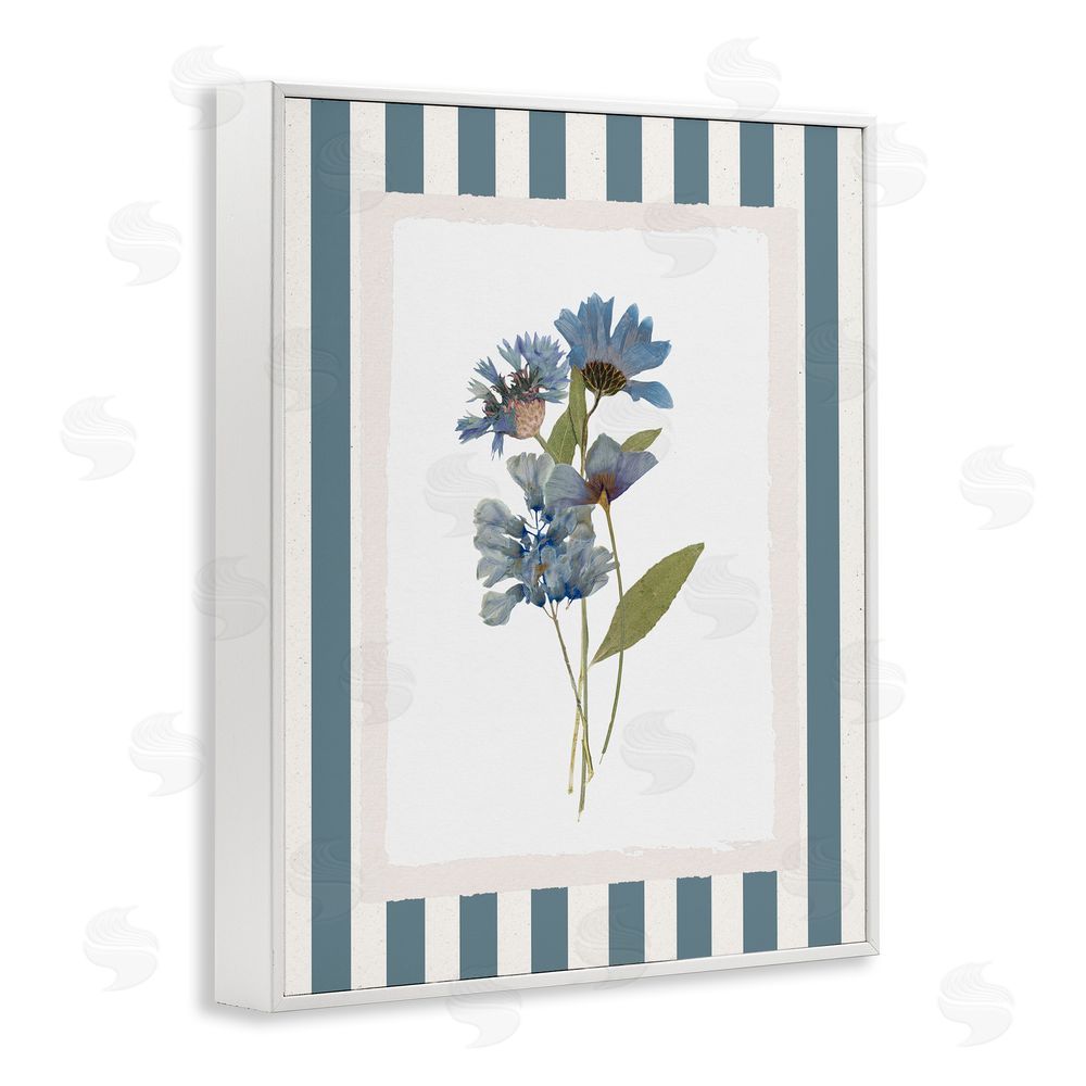 Val Rhodes Summer Memories Florals White Framed Giclee Wall Art Print