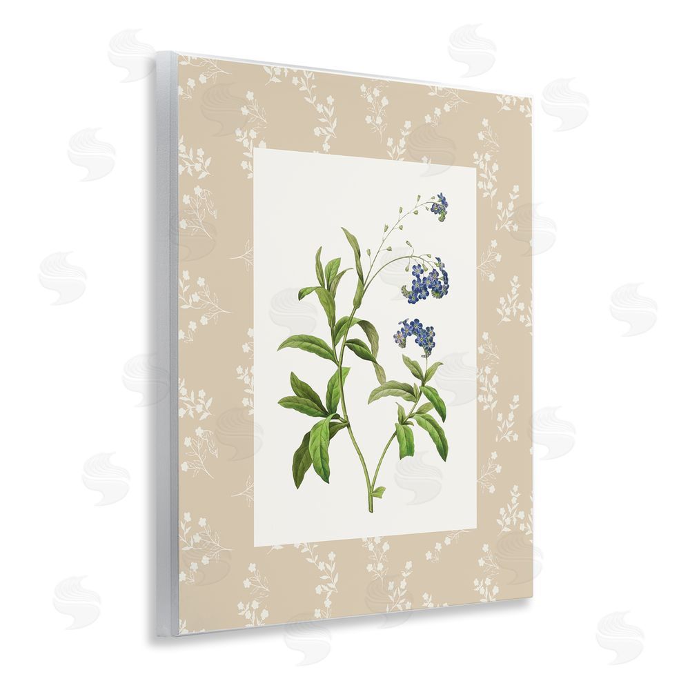 Val Rhodes Botanical Plate Design Wall Plaque Art Print