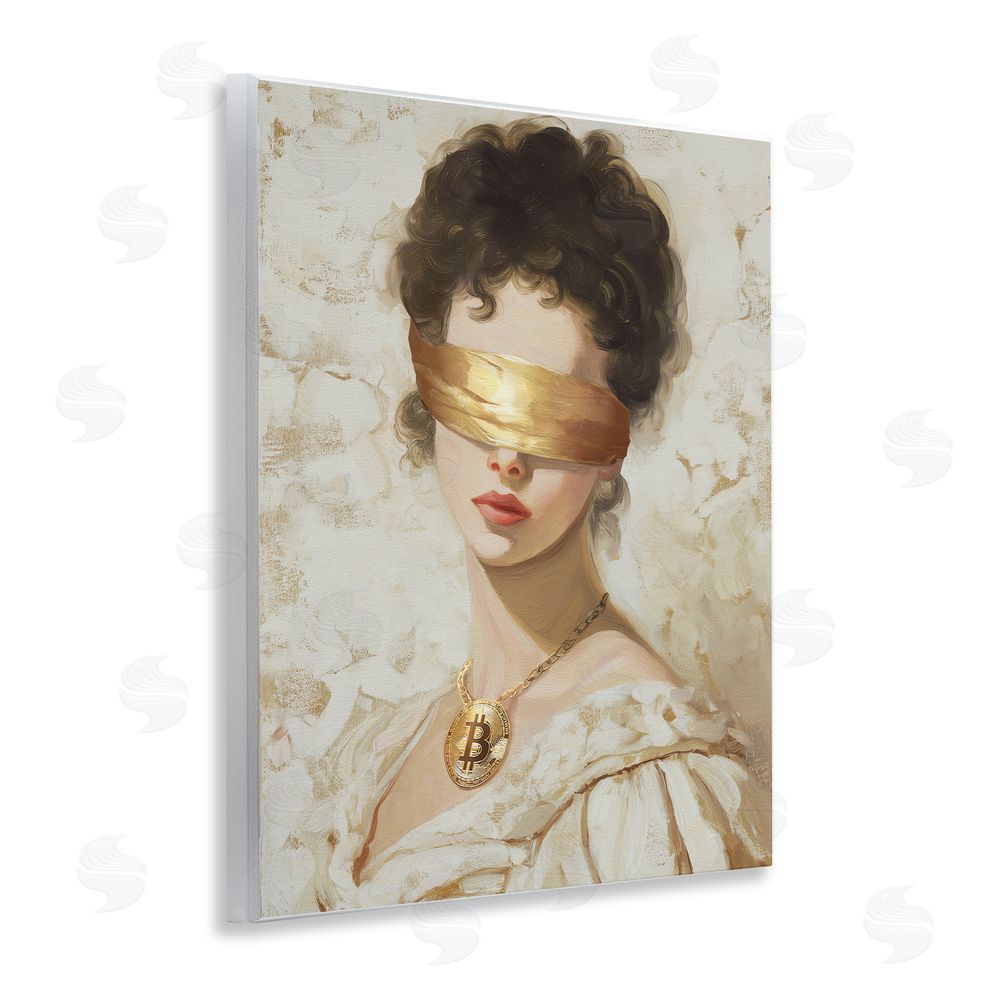 Svetlana Aleynikova Crypto Veil Portrait Wall Plaque Art Print