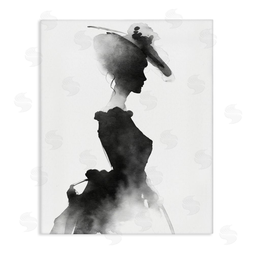 Svetlana Aleynikova Allure Of Fashion Silhouette Canvas Wall Art Print