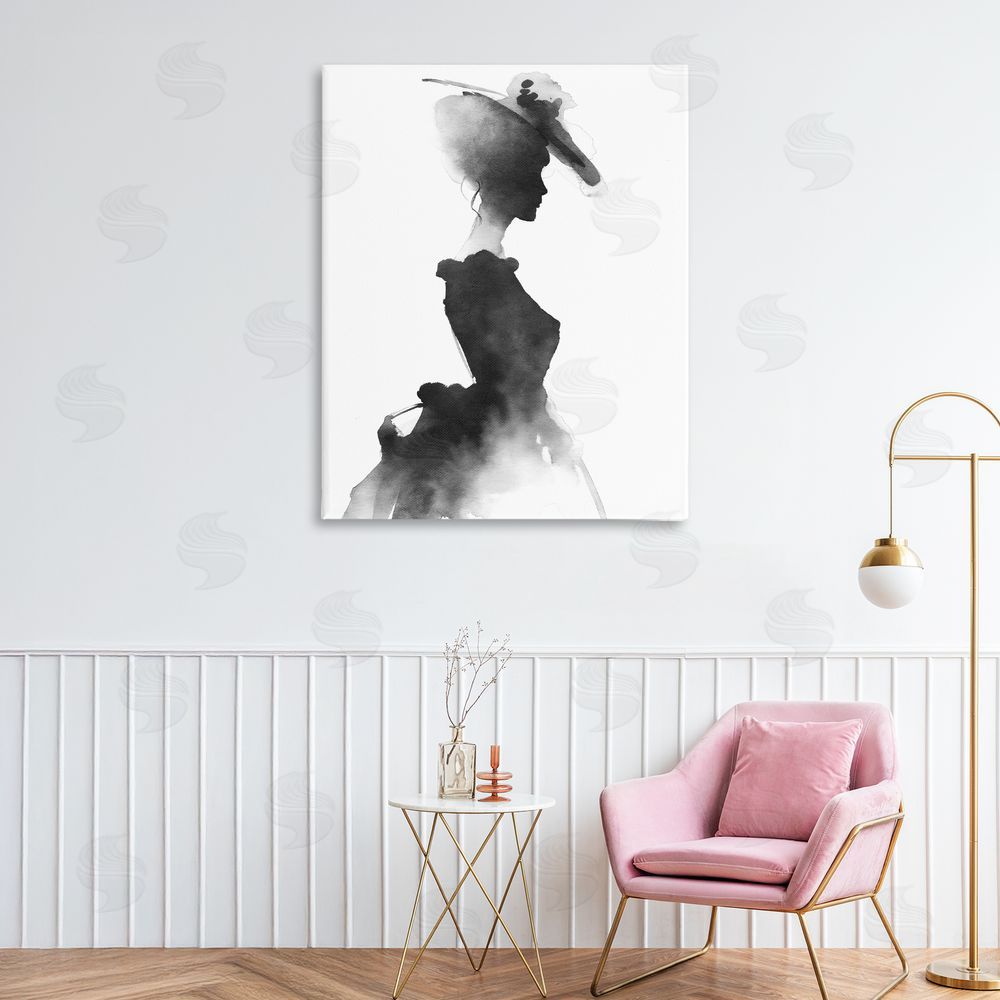 Svetlana Aleynikova Allure Of Fashion Silhouette Canvas Art on Wall