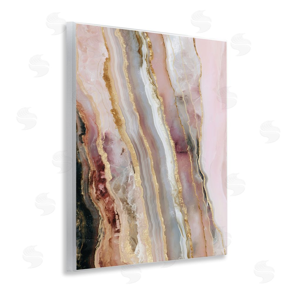 Svetlana Aleynikova Pastel Misty Gem Geode Wall Plaque Art Print